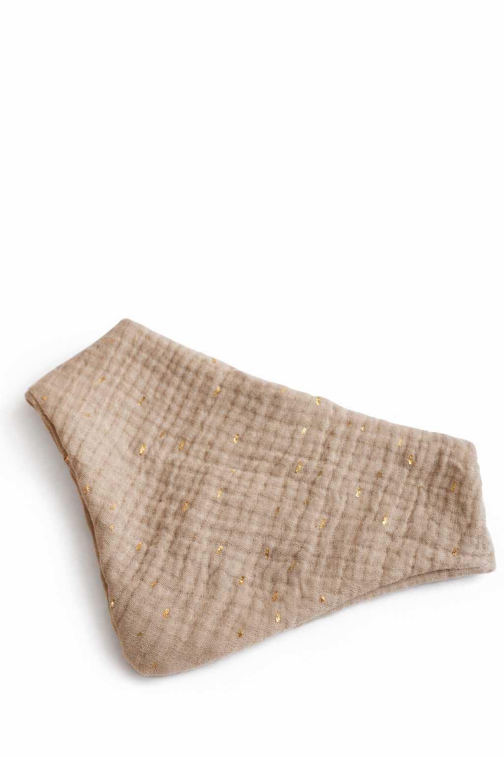 Musselin Halstuch BEIGE GOLD