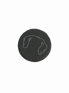 Untersetzer Schiefer - Hundeohren