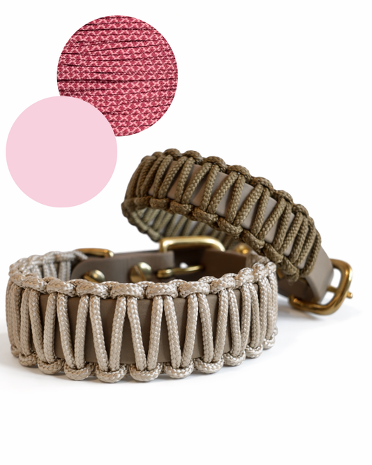 WANNA DO Paracord x Biothane Halsband