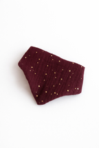Musselin Halstuch - GOLD DOTS