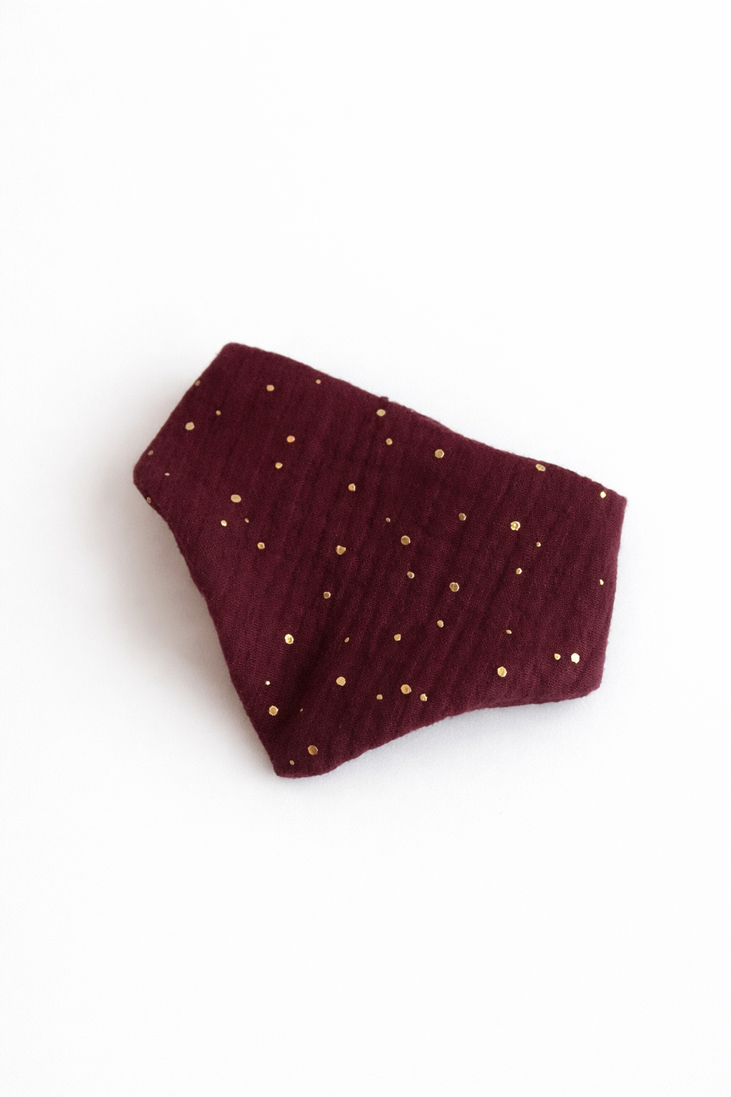 Musselin Halstuch - GOLD DOTS