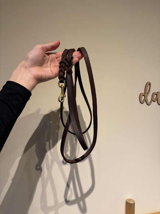 City-Leine Fettleder - 180cm