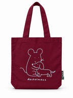Baumwolltasche „Dackelmaus“