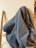 Kuschelsack Plüsch grau 55x60cm