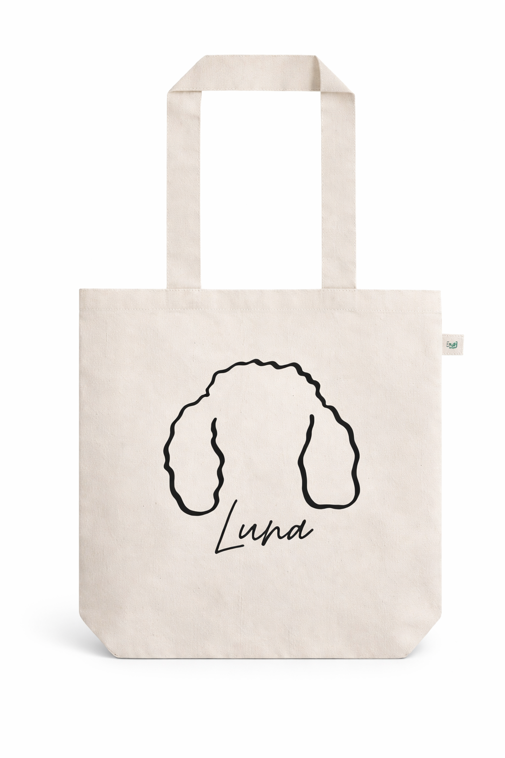 Baumwolltasche Hundeohren