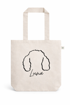 Baumwolltasche Hundeohren