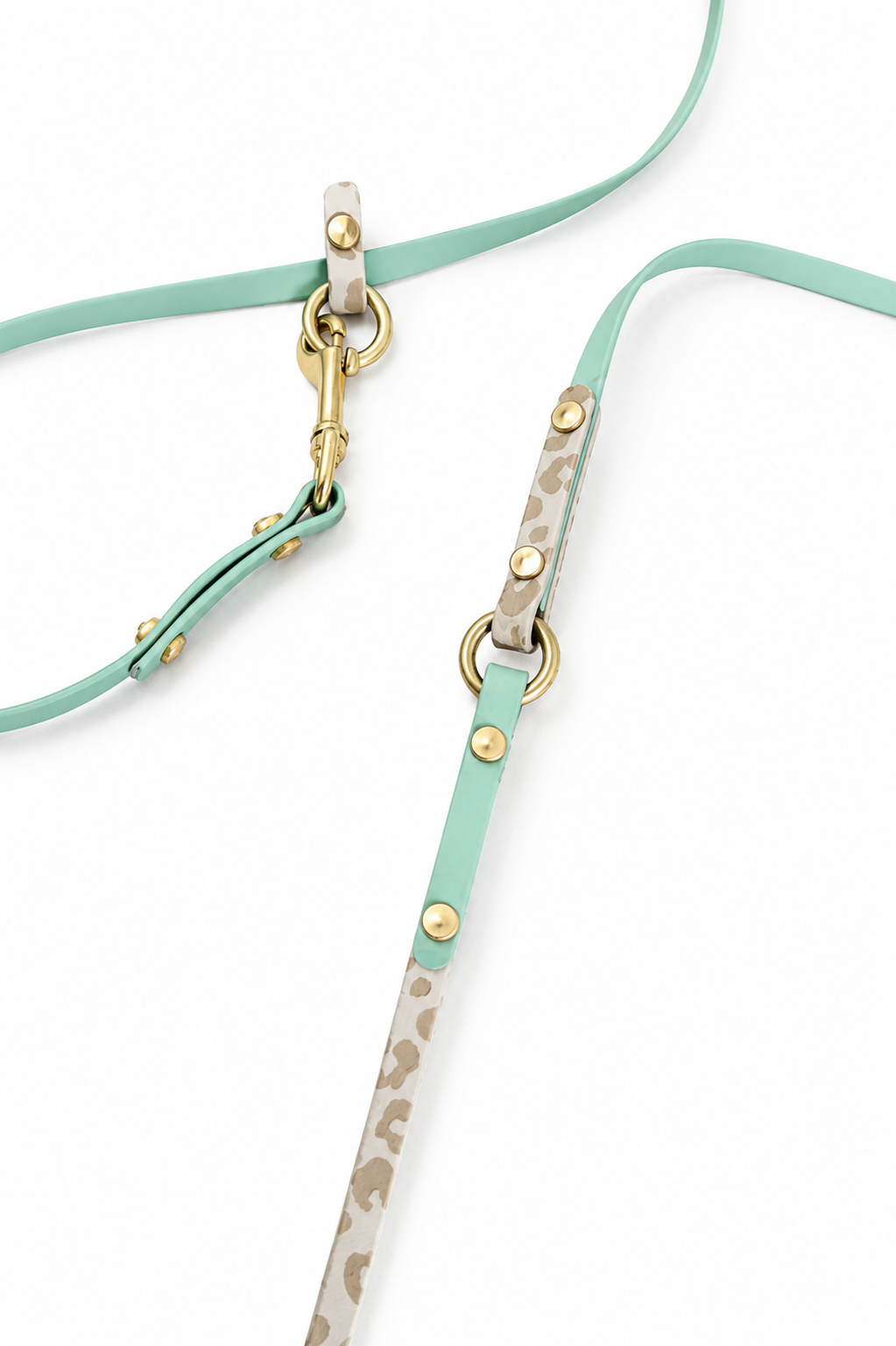Mix&Match DuoLine - BioThane® Crossbody Leine WILD LEO