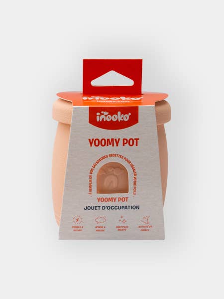 Yoomy Pot Beschäftigungsspielzeug, Pfirsichfarben