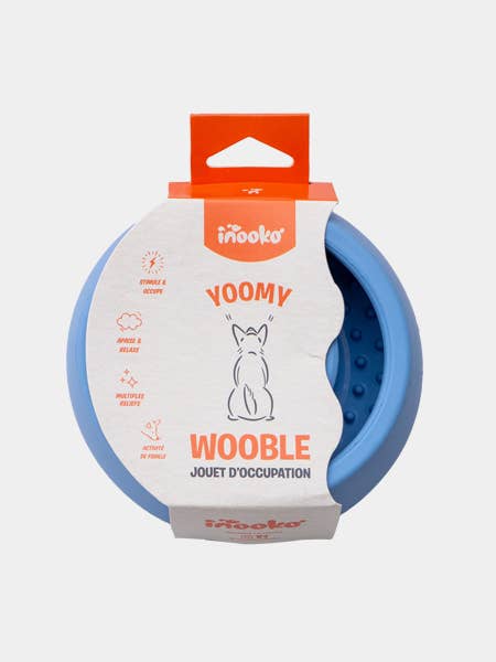Yoomy Wobble Beschäftigungsspielzeug, Himmelblau