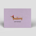 Postkarte - Happy Birthday - Naturbedacht